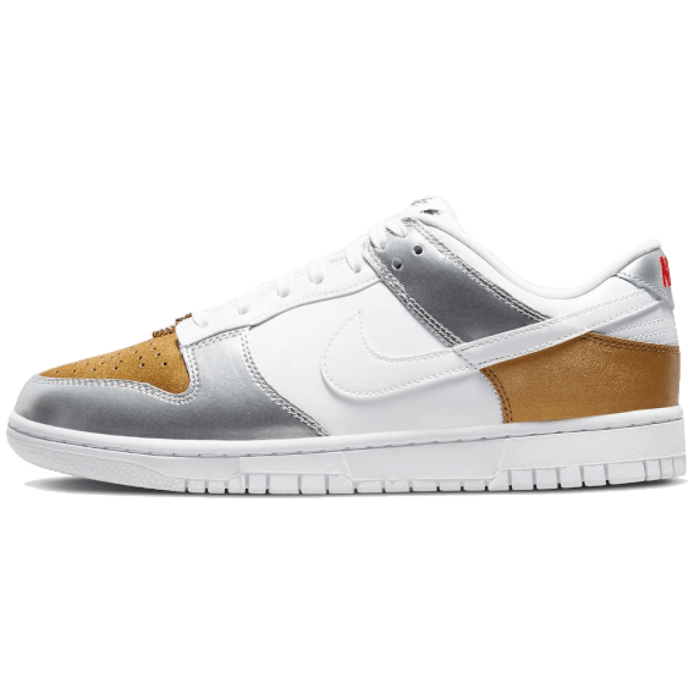 Dunk Low Gold Silver: Luxurious and Stylish Sneaker